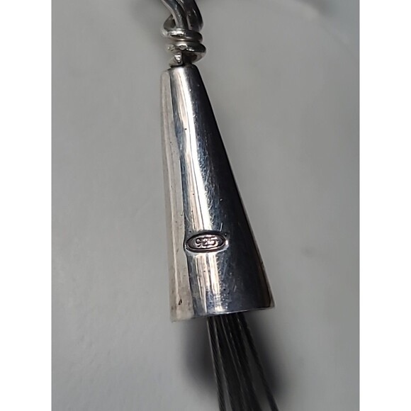 925 Sterling Silver Pearl Bracelet Vintage - Picture 6 of 10